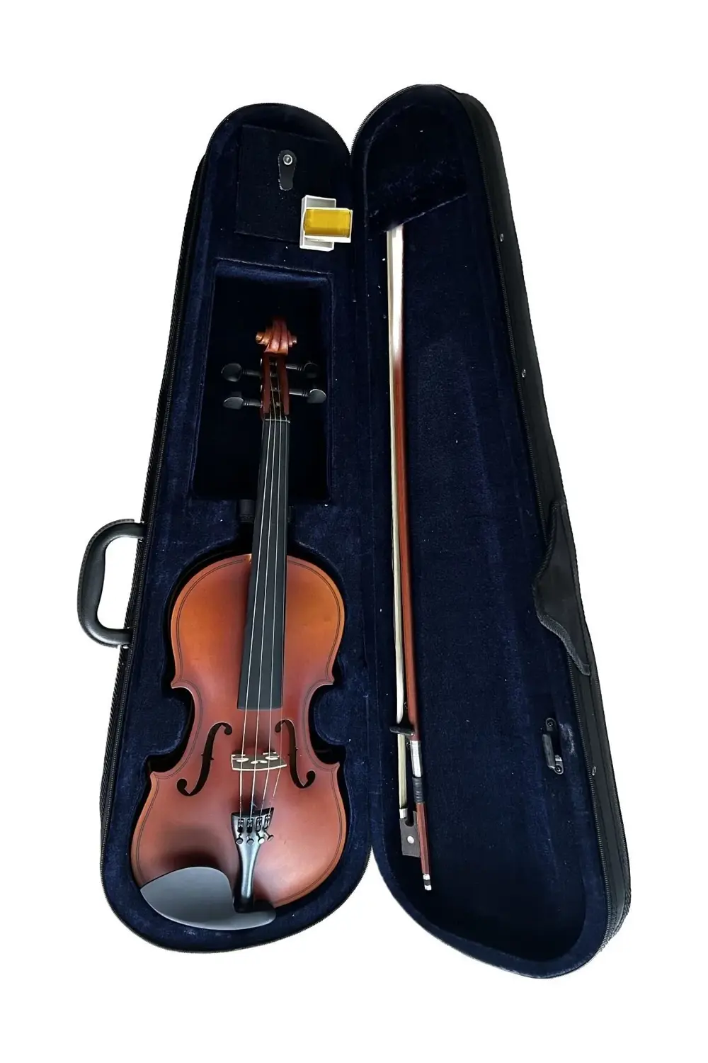 Vg001l34 Keman, Naturel Mat 3/4, Hardwood, Kumaş Sert Kutulu