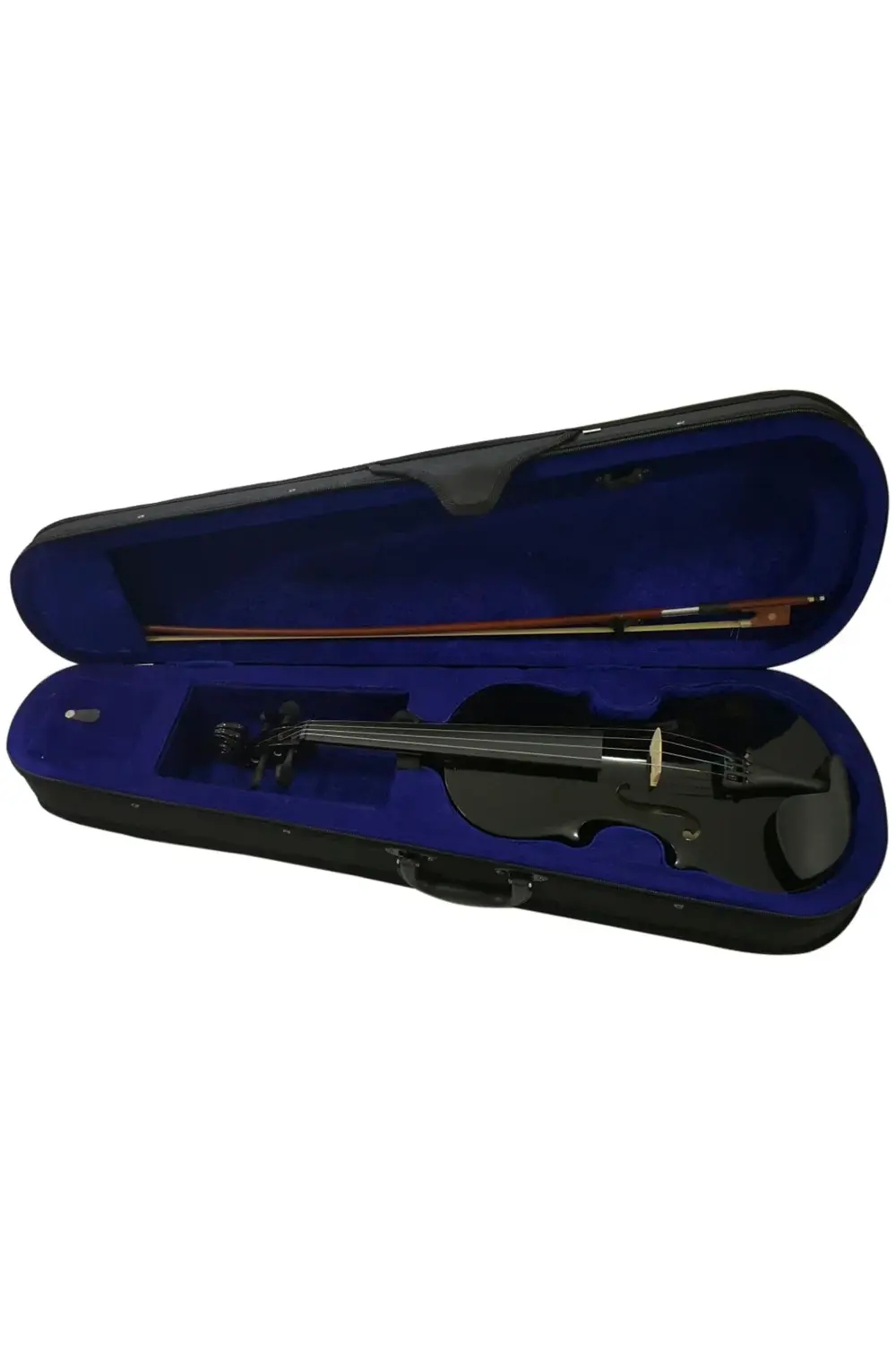 VG001LBK KEMAN, SİYAH, SCALE 4/4, HARDWOOD, KUMAŞ SERT KUTU