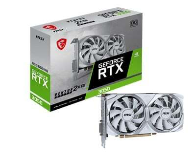 Msi Vga Geforce Rtx 3050 Ventus 2X Xs White 8G Oc