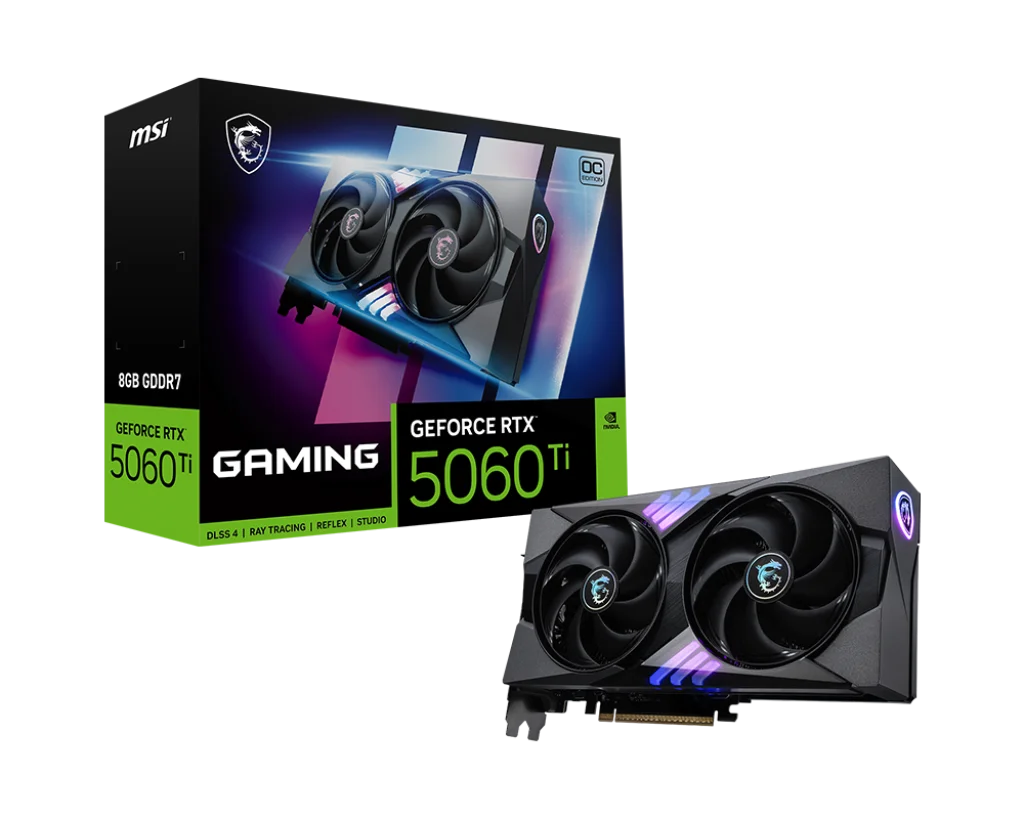 VGA GEFORCE RTX 5060 TI 8G GAMING OC RTX5060TI 8GB GDDR7 128B DX12 PCIE 5.0 X16 (3XDP 1XHDMI)