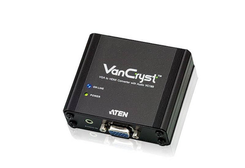 VGA/Ses  HDMI Sinyal Çeviricisi (VGA to HDMI Converter with Audio