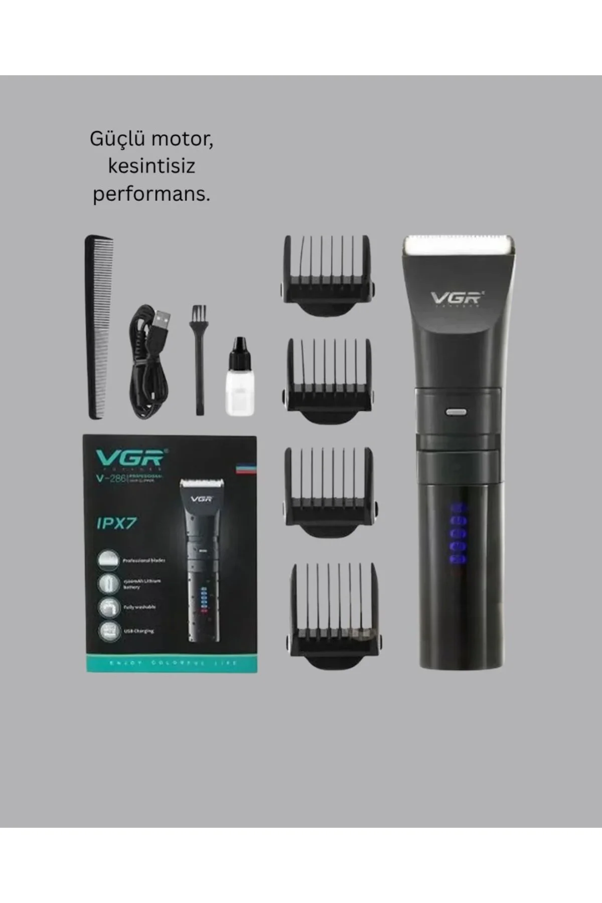 Vgr V-286 Profesyonel Şarjlı Tıraş Makinesi