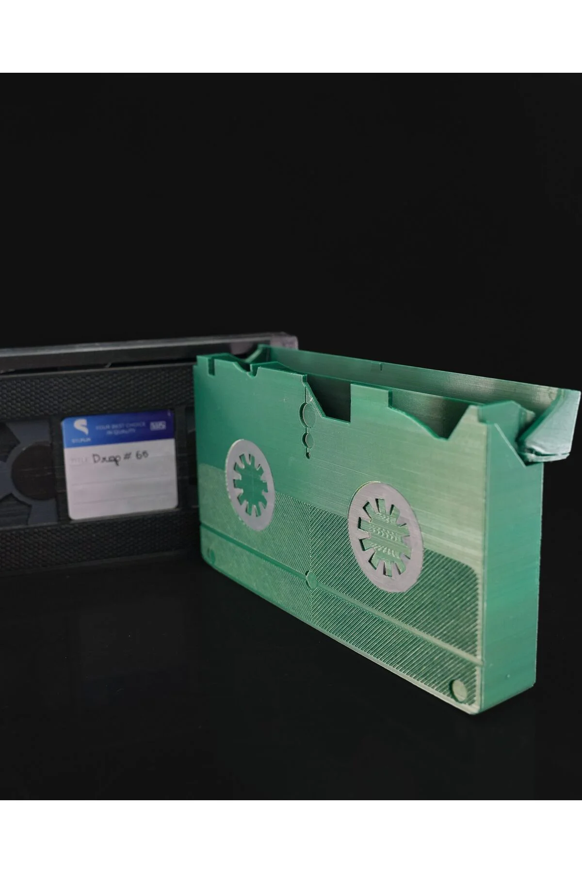 VHS Kaset Dekoratif Masaüstü Kalemlik Organizer Düzenleyici
