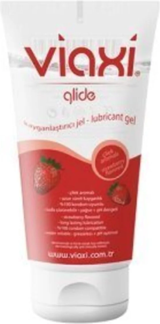 Viaxi Glide Su Bazlı Çilek Aromalı Jel 100 Ml Fiyatı, Yorumları ve Özellikleri