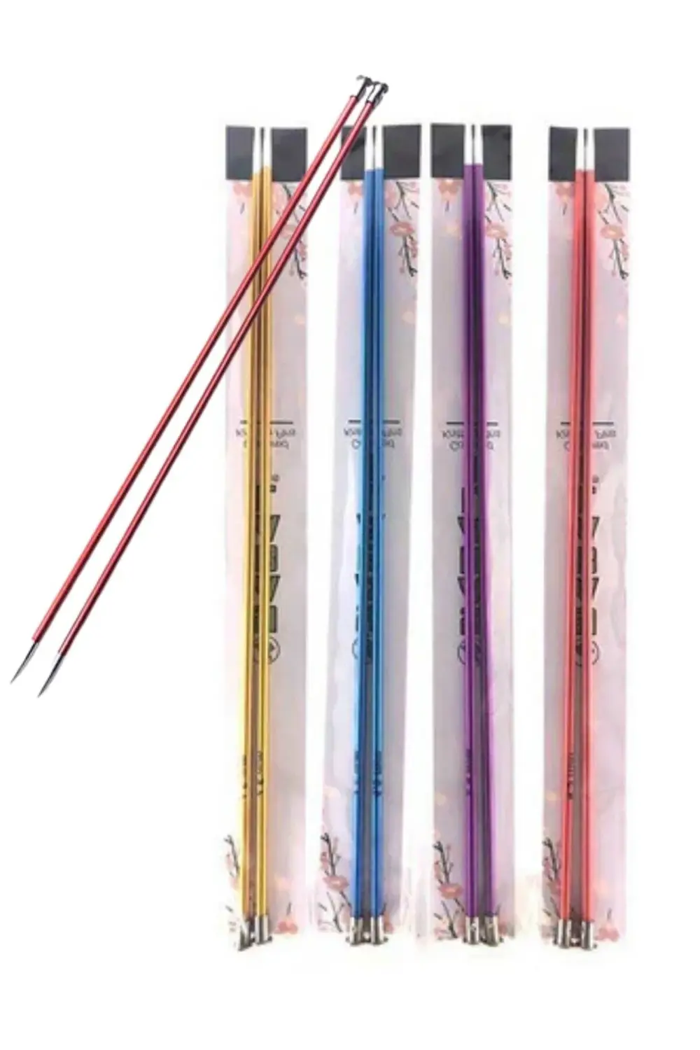 VİBE UNİCO Metalize Çift Renk Şiş 35 cm 3 Numara (Renk Stoğa Göre