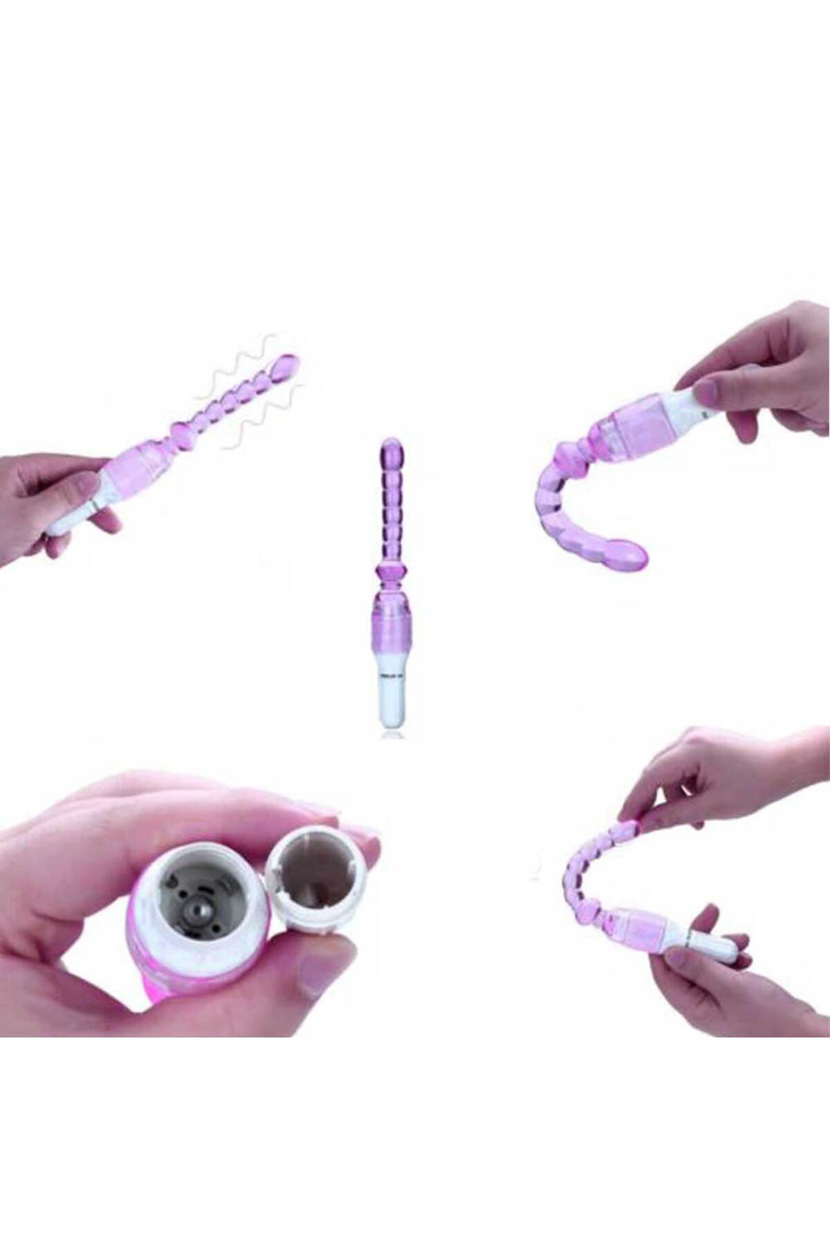 Vibex Yumuşak Silikon Çubuk Vibratör Vibex Yumuşak Silikon Çubuk Vibratör