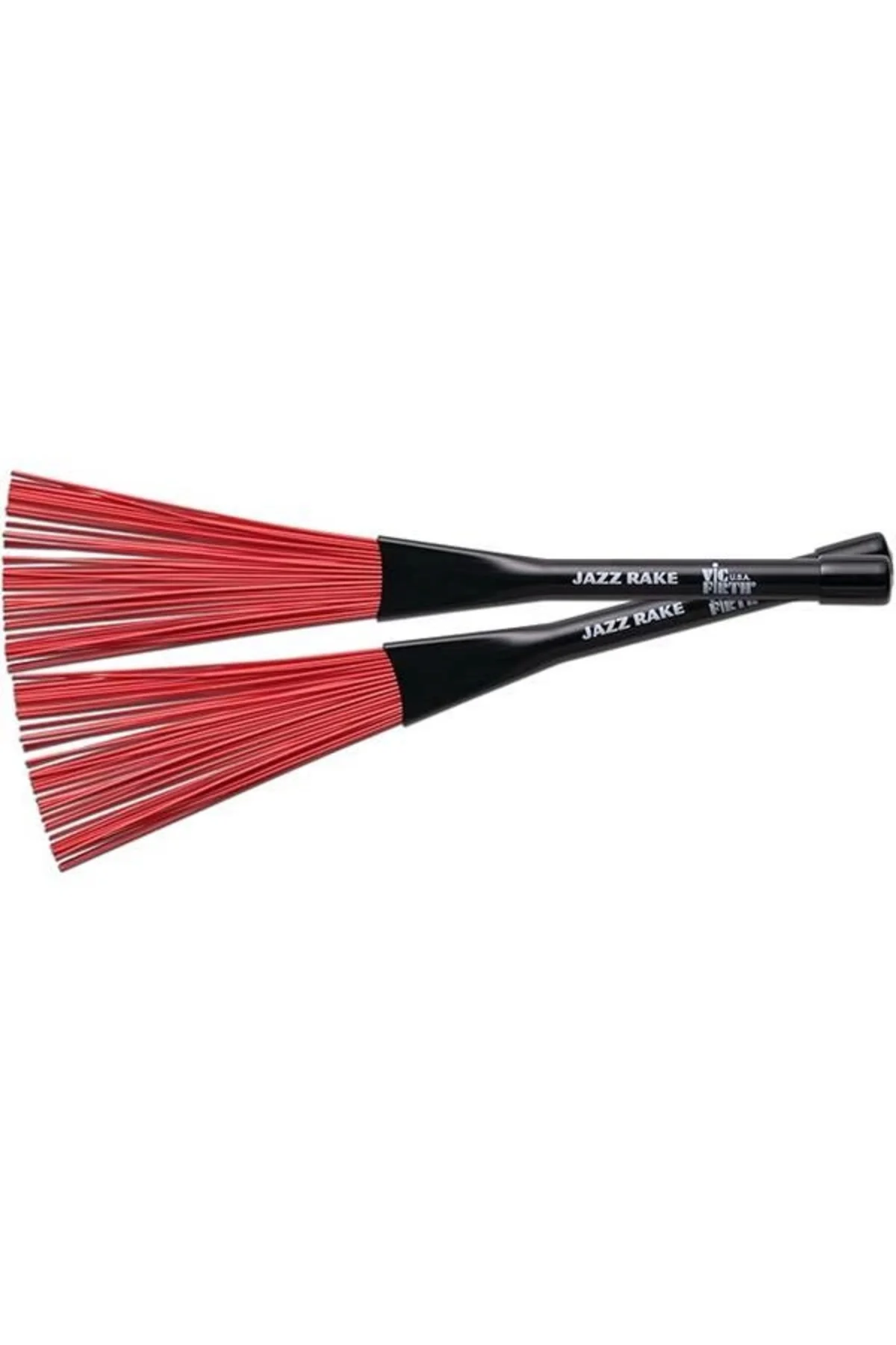 Vic firth Baget Fırça(Çift) Jazz Rake (Plastik), Çap: 0.605"