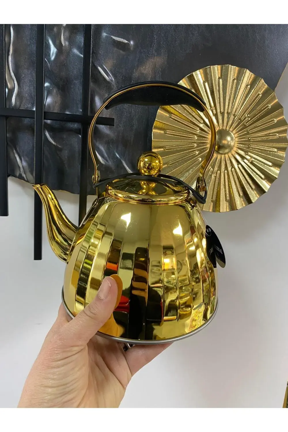 Vıcalına Tek Çaydanlık Üstten Tutmalı Model Alman Markası Paslanm