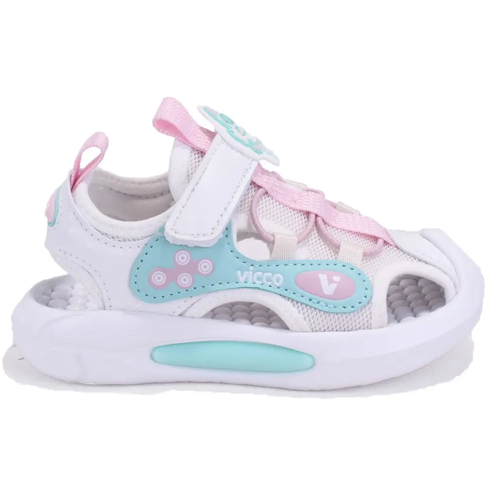 Vicco 332P25Y221 Rocket Beyaz Ortopedik Günlük Işıklı Kız Çocuk S