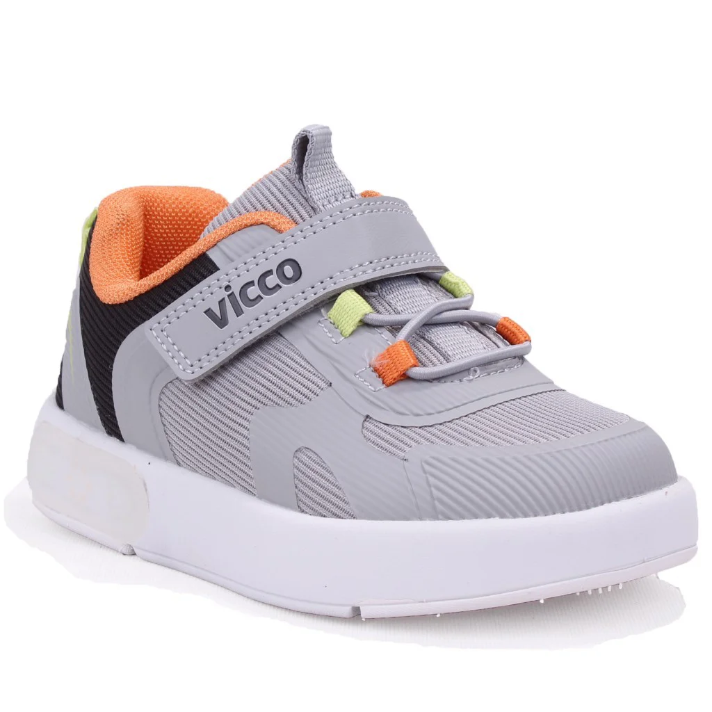 Vicco Babil 346B26Y130 Gri Ortopedik Günlük Işıklı Erkek Çocuk Sp