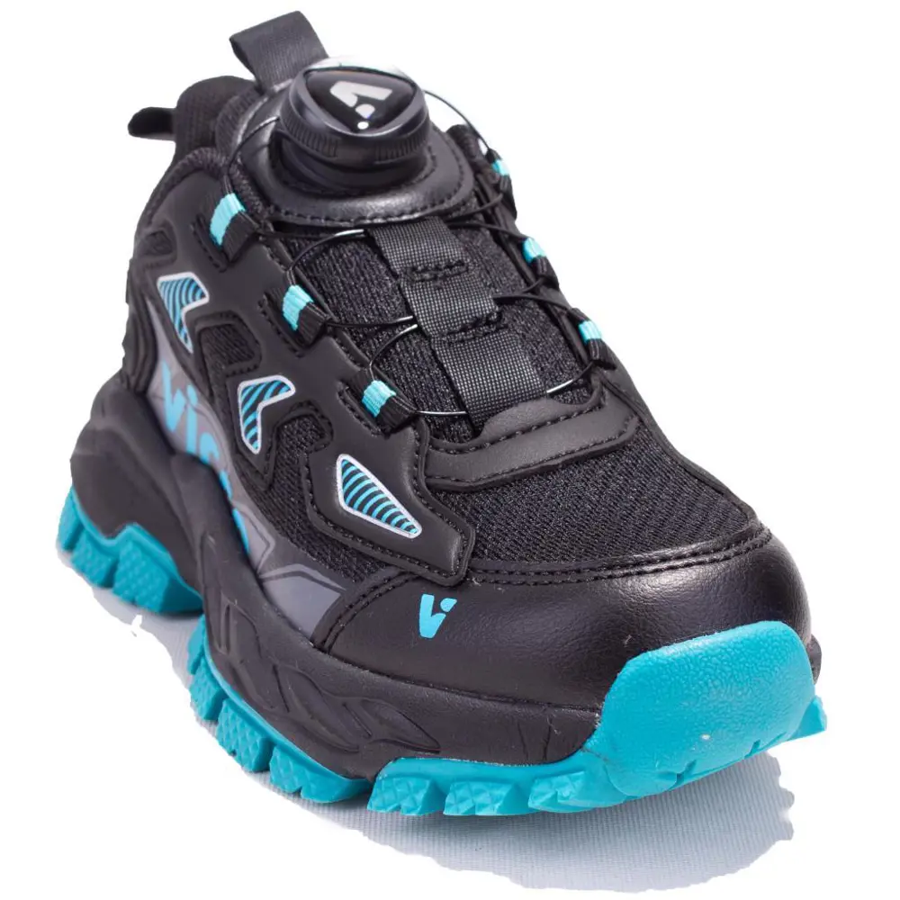 Vicco Bard 869F24K474  Siyah Ortopedik Günlük Erkek Çocuk Spor Ay