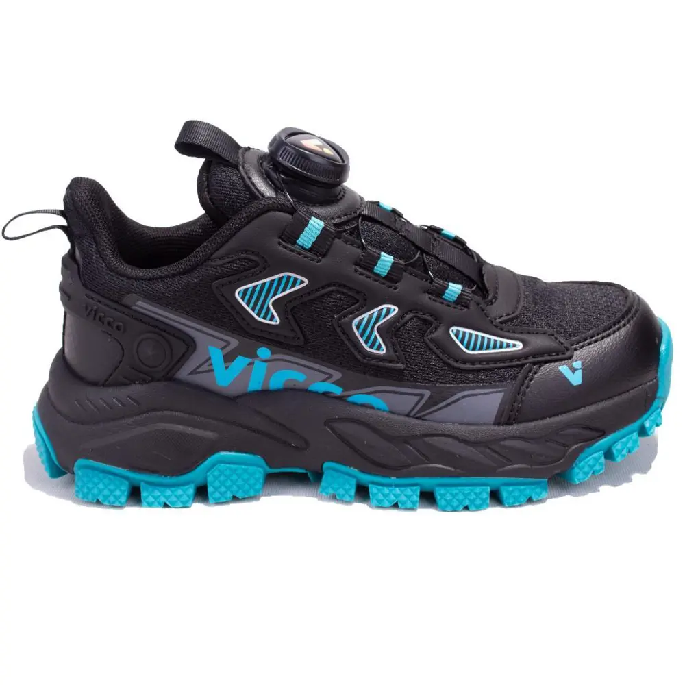 Vicco Bard 869F24K474  Siyah Ortopedik Günlük Erkek Çocuk Spor Ay