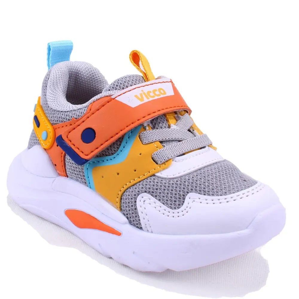 Vicco Birdy 346B24Y127 Gri Ortopedik Günlük Erkek Çocuk Spor Ayak
