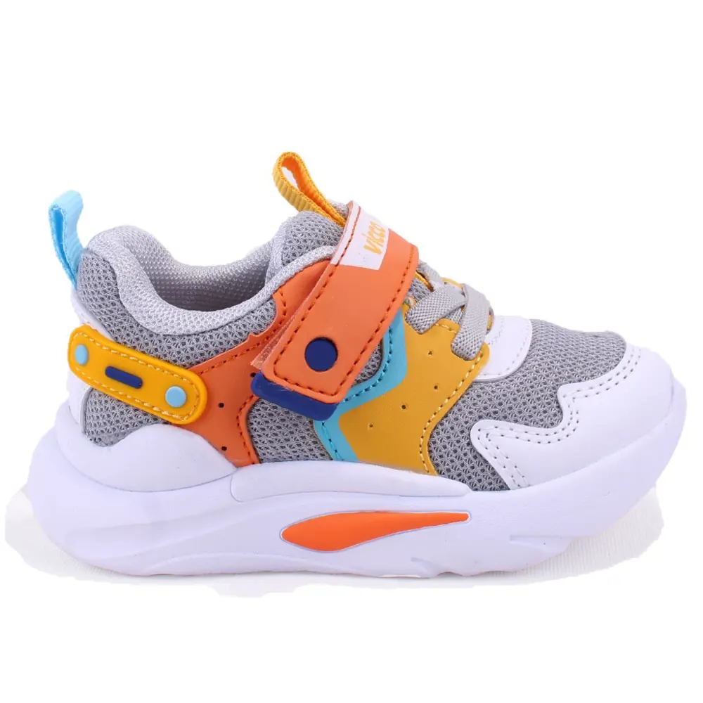 Vicco Birdy 346B24Y127 Gri Ortopedik Günlük Erkek Çocuk Spor Ayak