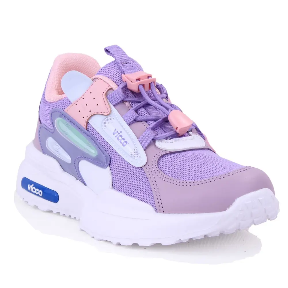 Vicco Cecelia 346F25Y167 Lila Ortopedik Günlük Kız Çocuk Spor Aya