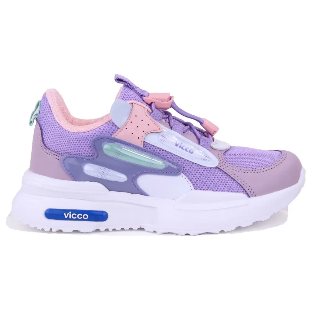 Vicco Cecelia 346F25Y167 Lila Ortopedik Günlük Kız Çocuk Spor Aya