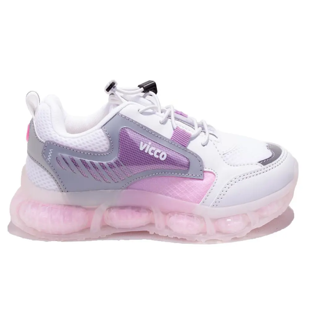 Vicco Corn 346F24Y131 Beyaz Pembe Ortopedik Kız Çocuk Spor Ayakka Vicco Corn 346F24Y131 Beyaz Pembe Ortopedik Kız Çocuk Spor Ayakka