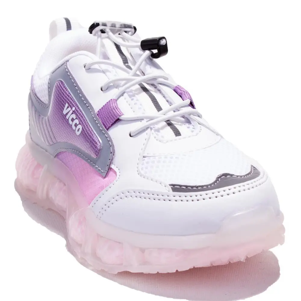 Vicco Corn 346F24Y131 Beyaz Pembe Ortopedik Kız Çocuk Spor Ayakka Vicco Corn 346F24Y131 Beyaz Pembe Ortopedik Kız Çocuk Spor Ayakka