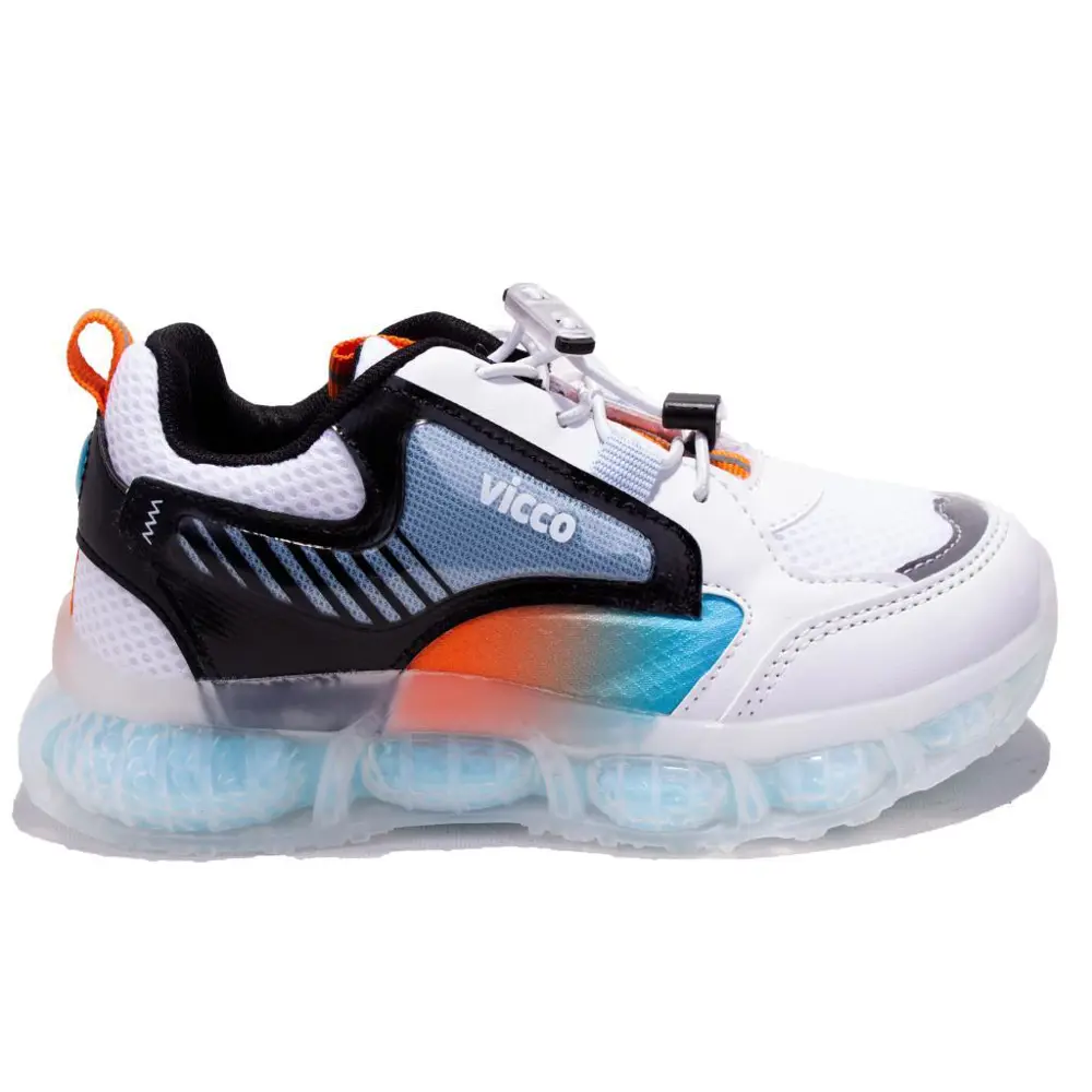 Vicco Corn 346F24Y131 Beyaz Siyah Ortopedik Erkek Çocuk Spor Ayak Vicco Corn 346F24Y131 Beyaz Siyah Ortopedik Erkek Çocuk Spor Ayak