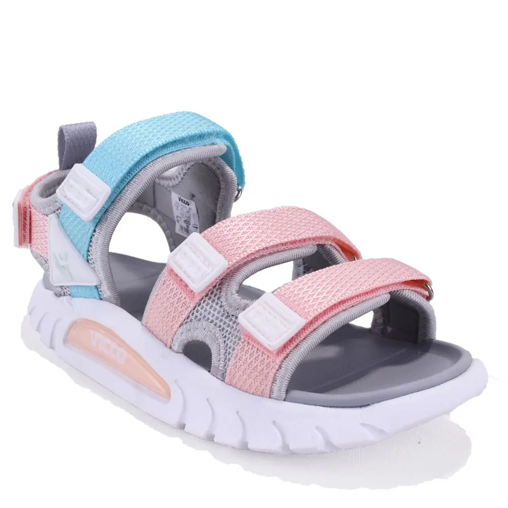 Vicco Cube 332F25Y212 Gri Pembe Ortopedik Günlük Kız Çocuk Spor S