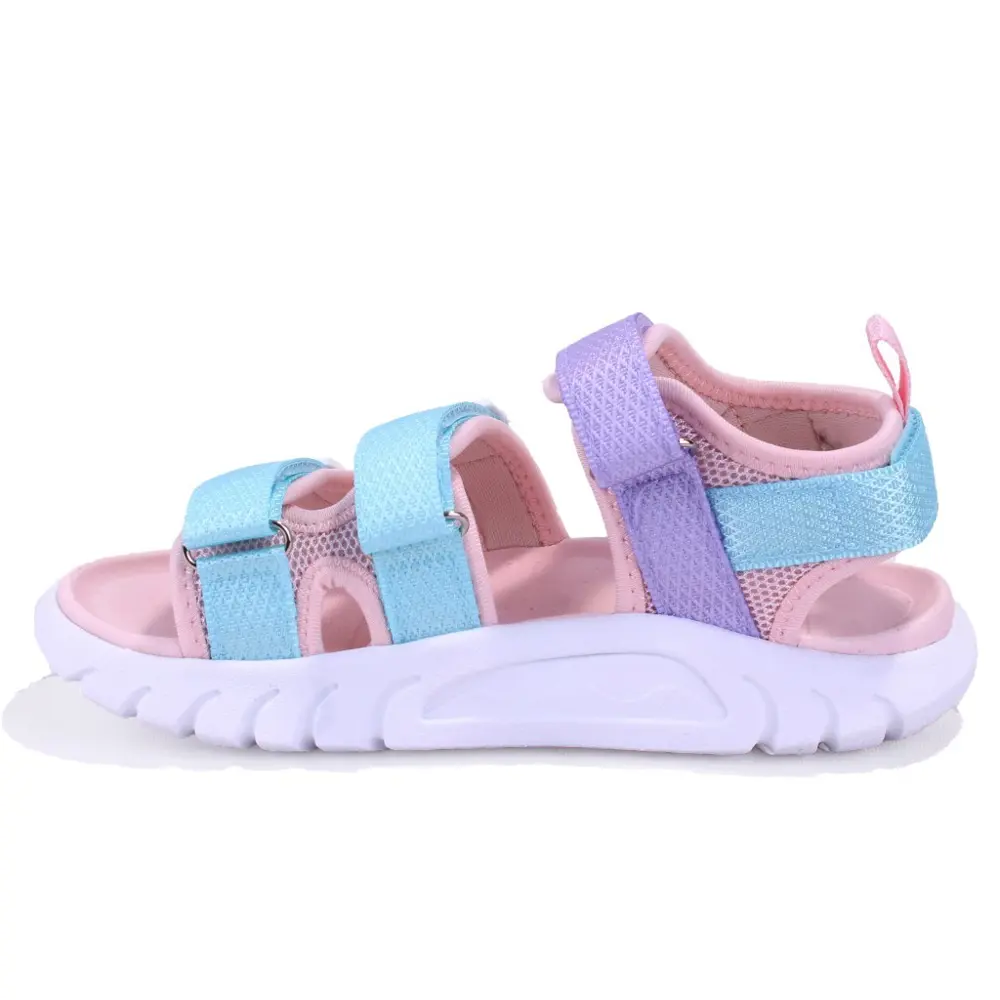 Vicco Cube 332F25Y212 Gri Pudra Ortopedik Günlük Kız Çocuk Spor S