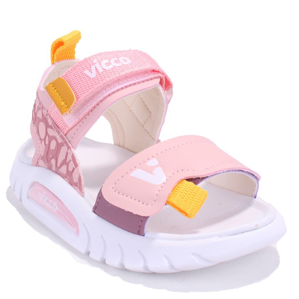 Vicco  Dekan 332P25y203 Pudra Ortopedik Günlük Kiz Çocuk Spor Sand