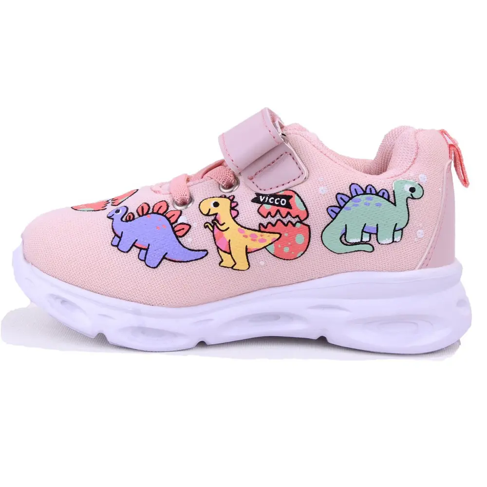 Vicco Dino 346P25Y171 Pudra Ortopedik Günlük Kız Çocuk Spor Ayakk