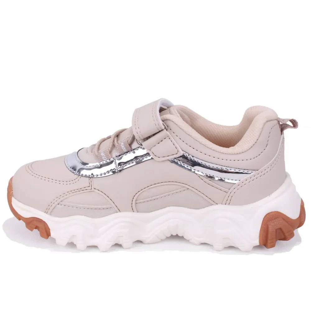 Vicco Dream 346F25K210 Bej Ortopedik Günlük Kız Çocuk Spor Ayakka