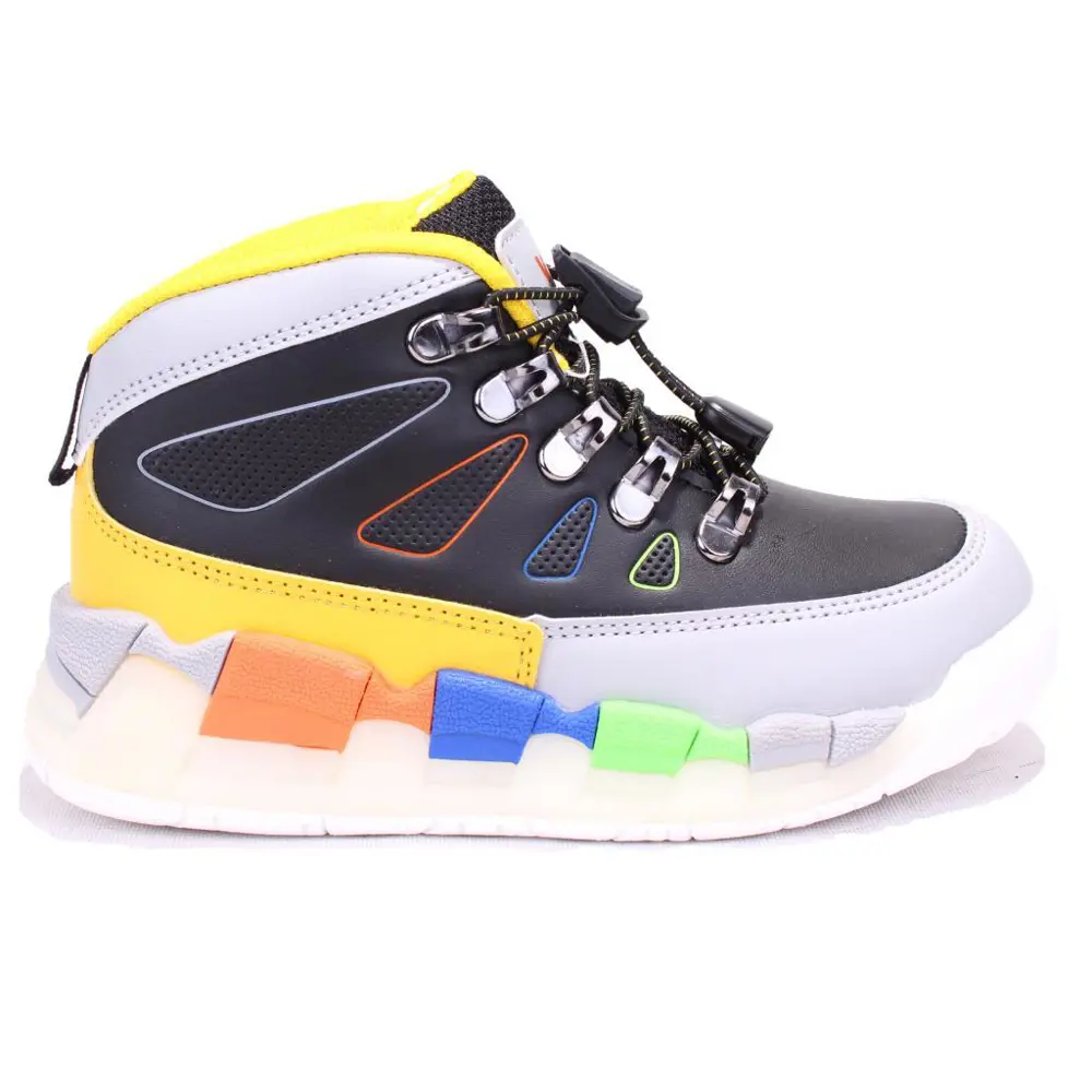 Vicco Ellen 946F24K417 Siyah Ortopedik Günlük Işıklı Erkek Çocuk 