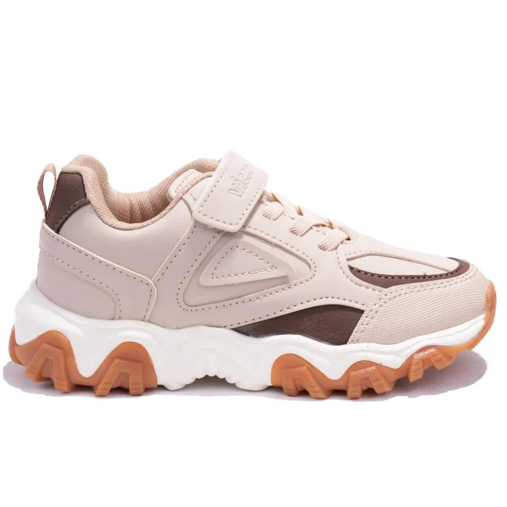 Vicco Jessy 950F23K309 Bej Ortopedik Günlük Erkek Çocuk Spor Ayak