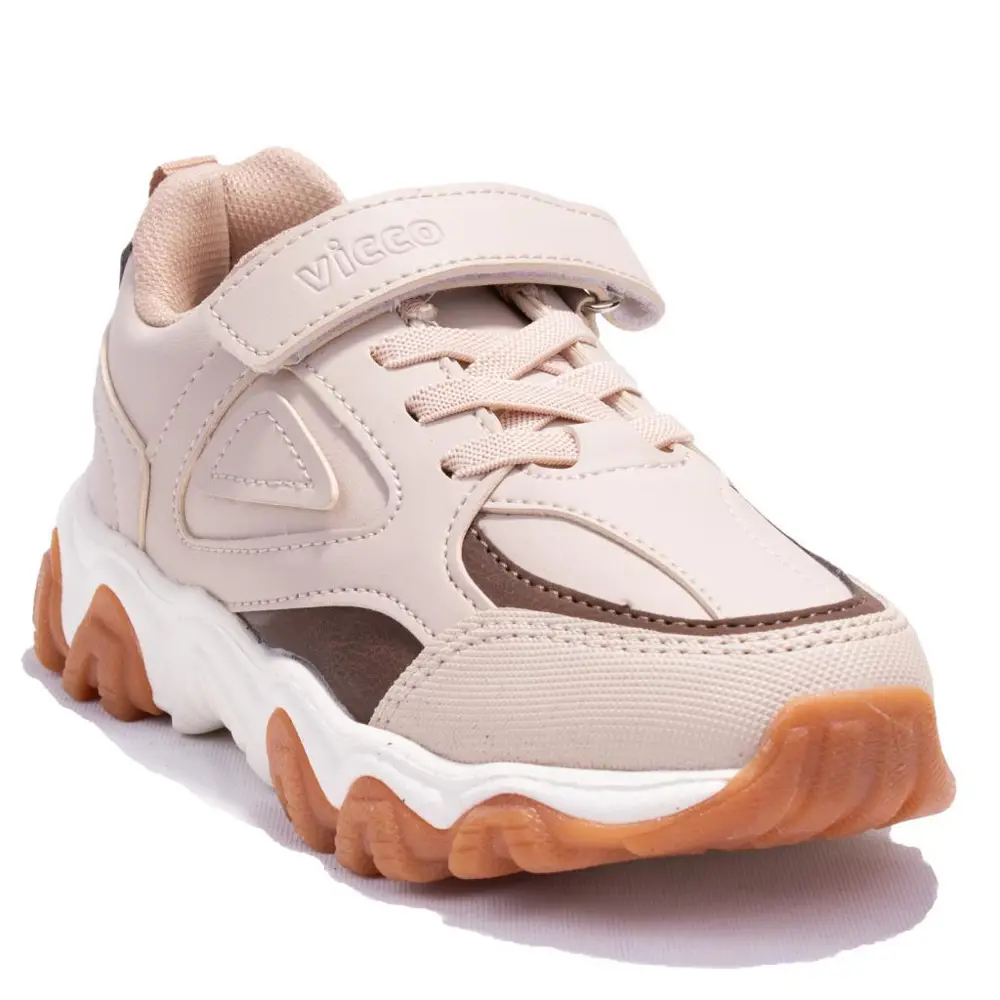 Vicco Jessy 950F23K309 Bej Ortopedik Günlük Erkek Çocuk Spor Ayak
