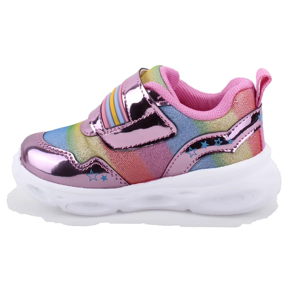 Vicco Kita 346B23Y181 Pembe Işıklı Ortopedik Günlük Kız Çocuk Spo