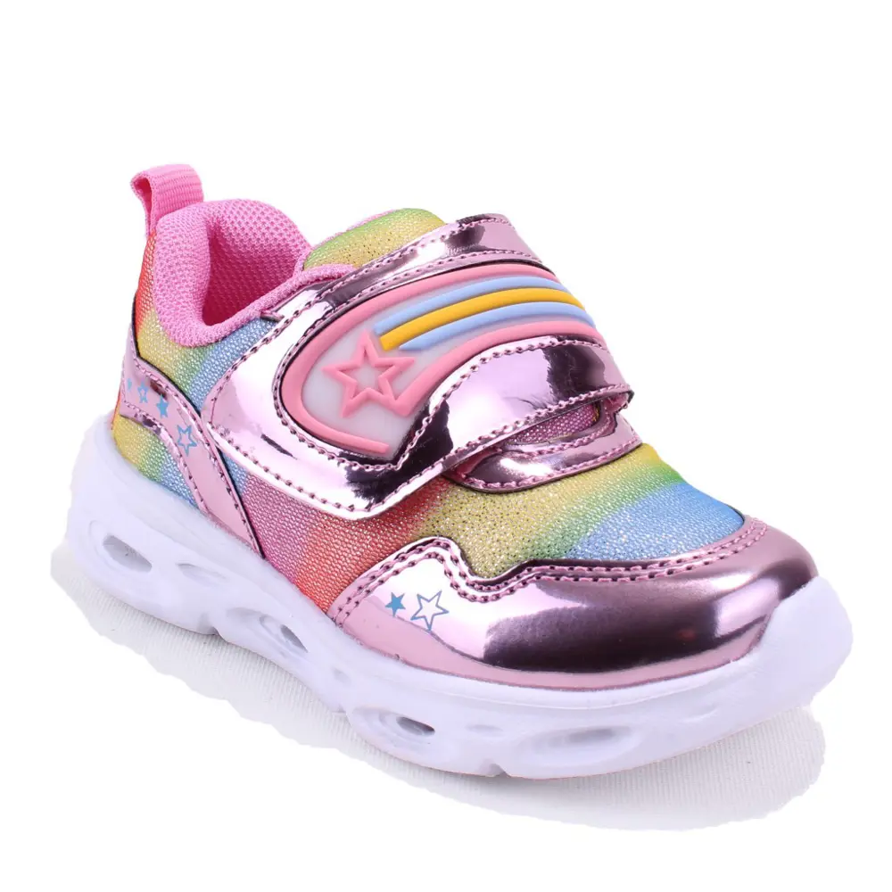 Vicco Kita 346B23Y181 Pembe Işıklı Ortopedik Günlük Kız Çocuk Spo