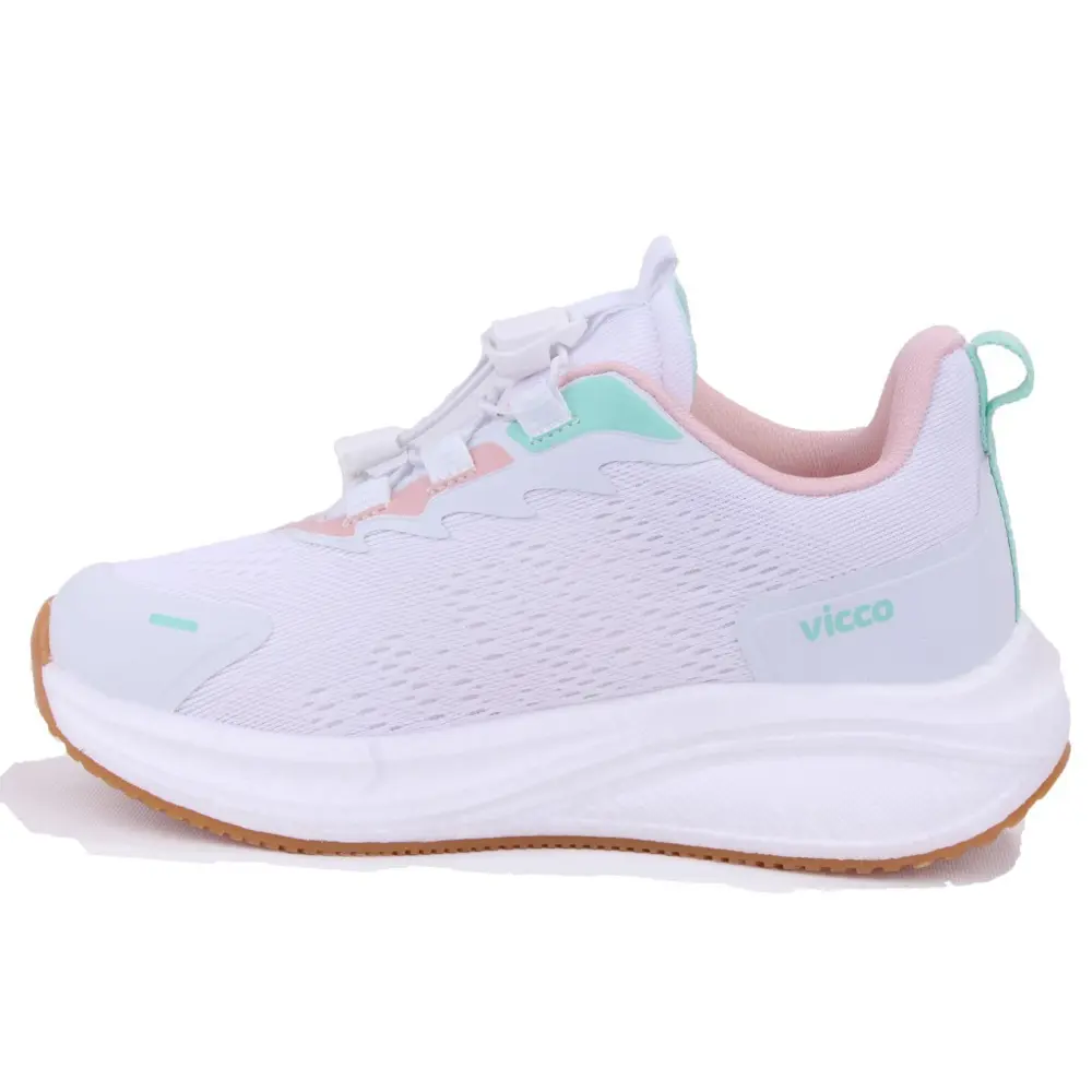 Vicco Knit 346F25Y153 Beyaz Ortopedik Günlük Kız Çocuk Spor Ayakk
