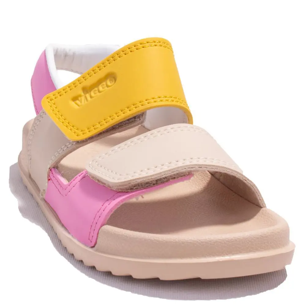 Vicco Krixi 321F23Y252 Bej Ortopedik Günlük Kız Çocuk Spor Sandal