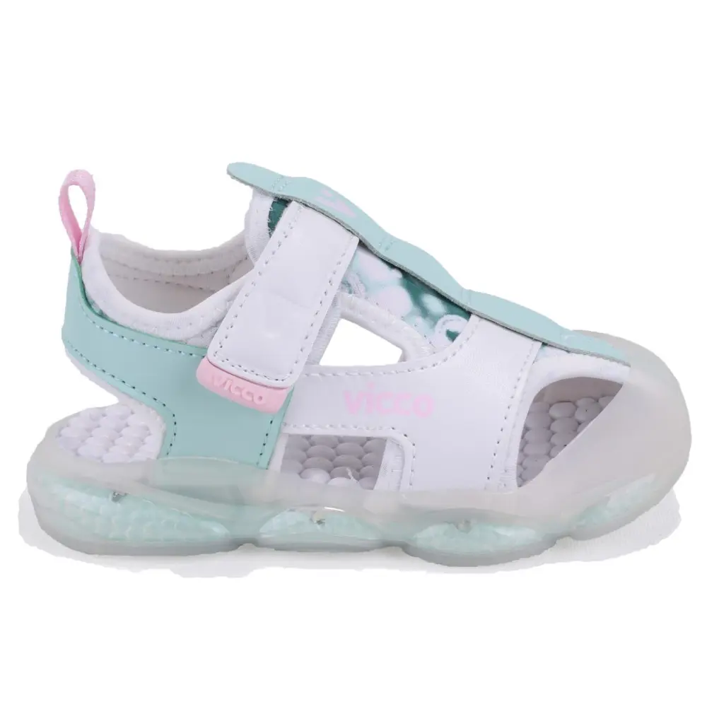 Vicco Live 332B525Y217 Beyaz Ortopedik Günlük Işıklı Kız Çocuk Sp