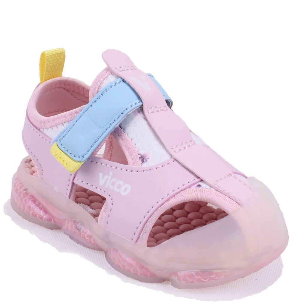 Vicco Live 332B525Y217 Pudra Ortopedik Günlük Işıklı Kız Çocuk Sp
