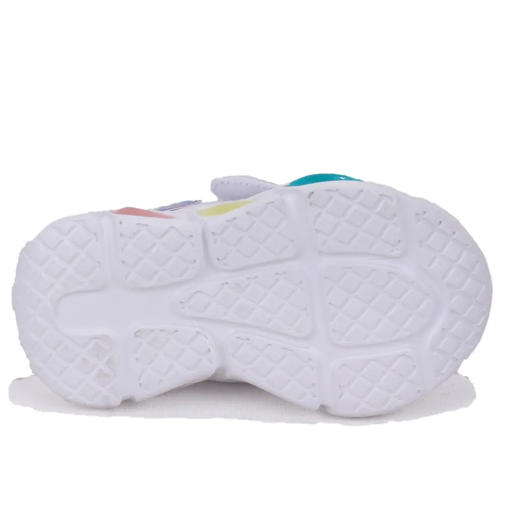 Vicco Lovely 346P25K234 Beyaz Ortopedik Işıklı Kız Çocuk Spor Aya