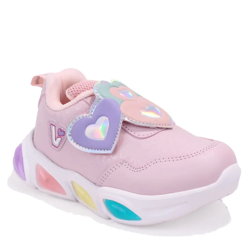 Vicco Lovely 346P25K234 Pudra Ortopedik Işıklı Kız Çocuk Spor Aya