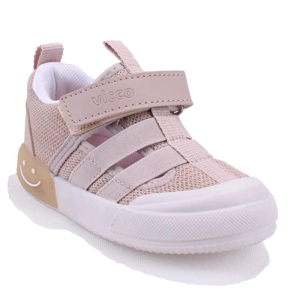 Vicco Momo 346P24Y145 Bej Ortopedik Günlük Işıklı Erkek Çocuk Spo