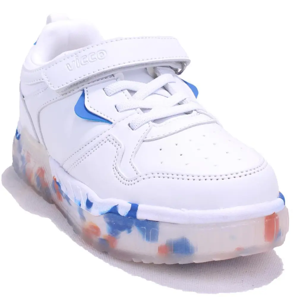 Vicco Monaco 346F24K304 Beyaz Mavi Ortopedik Günlük Erkek Çocuk S