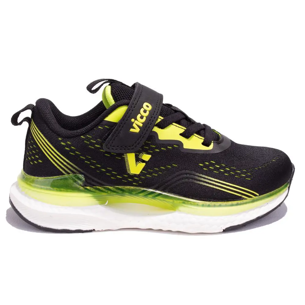 Vicco Nebula 346F24Y113 Siyah Yeşil Ortopedik Erkek Çocuk Spor Ay