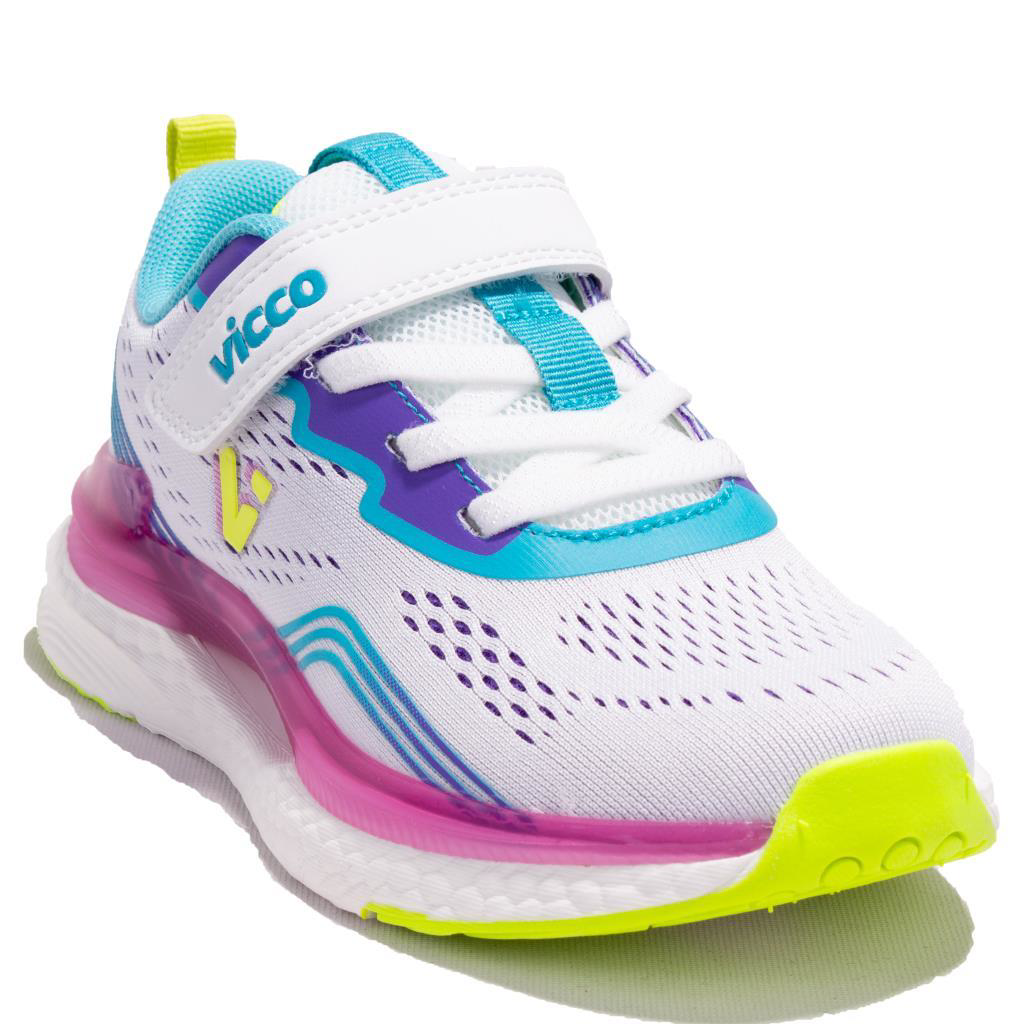 Vicco  Nebula 346F24y113 Beyaz Ortopedik Kiz Çocuk Spor Ayakkabi