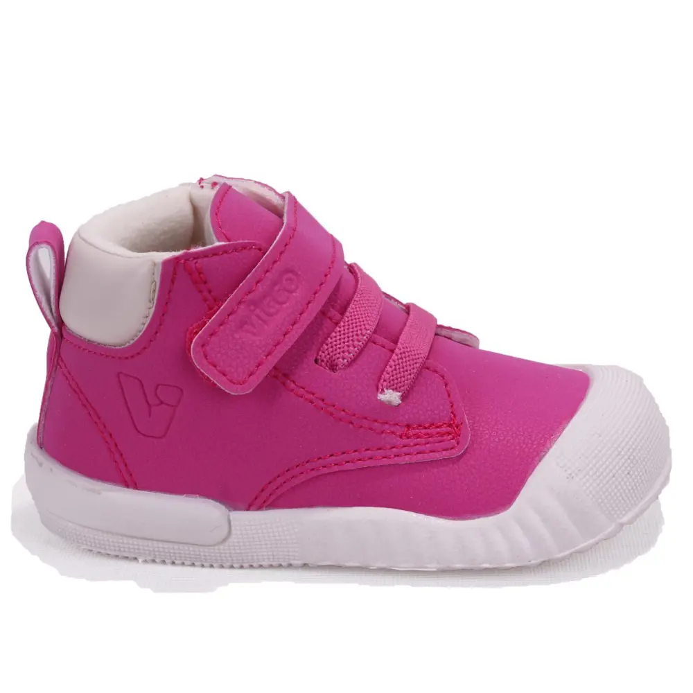 Vicco Paw II 946E25K377 Fuşya Ortopedik Kız Bebe Spor Bot