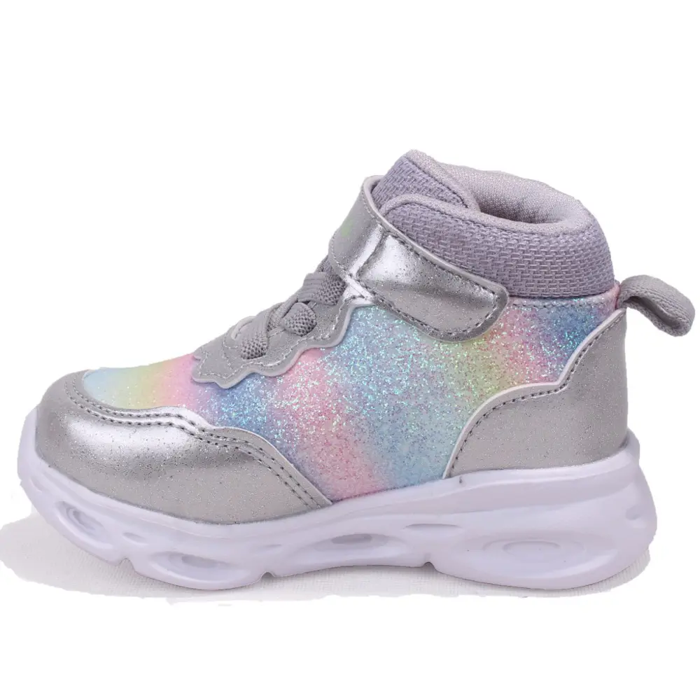 Vicco Poni 946B25K430 Gümüş Ortopedik Işıklı Kız Bebe Spor Bot Vicco Poni 946B25K430 Gümüş Ortopedik Işıklı Kız Bebe Spor Bot