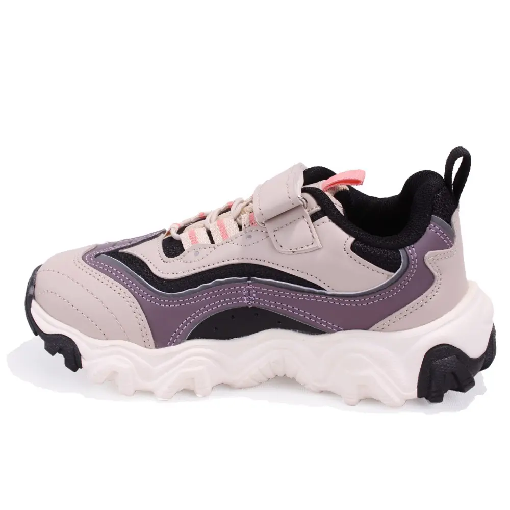 Vicco Pote 346F25K244 Bej Ortopedik Günlük Kız Çocuk Spor Ayakkab