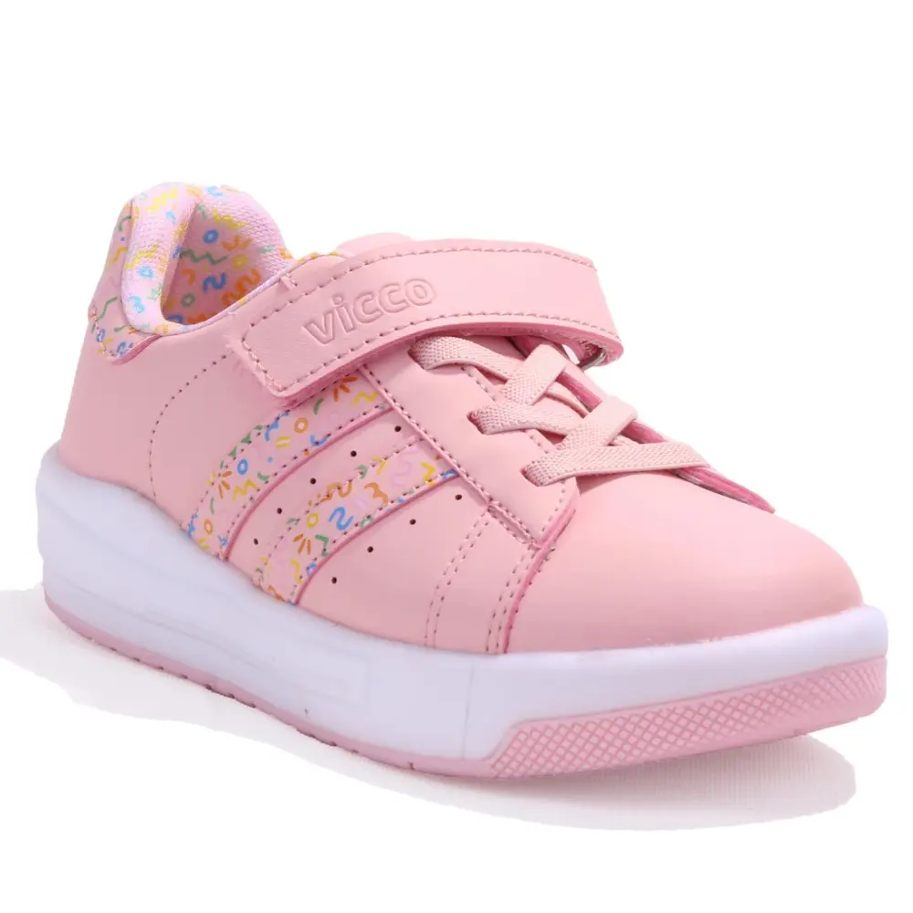 Vicco Pukky 220P25Y110 Pudra Ortopedik Günlük Kız Çocuk Spor Ayak