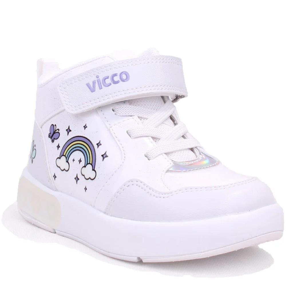Vicco Şira 946P26K257 Beyaz Ortopedik Işıklı Kız Çocuk Spor Bot Fiyatı, Yorumları ve Özellikleri