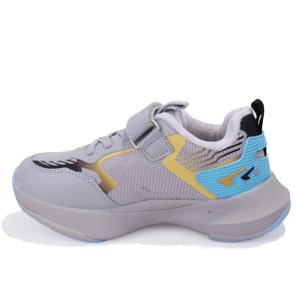 Vicco Space 346F25K238 Gri Ortopedik Günlük Erkek Çocuk Spor Ayak