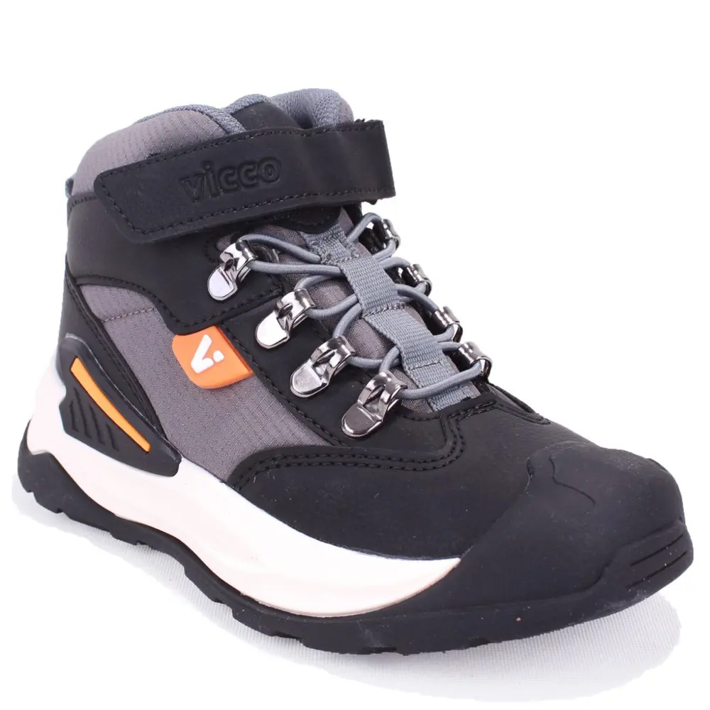 Vicco Stone 869F25K303 Siyah Ortopedik Günlük Erkek Çocuk Spor Bo